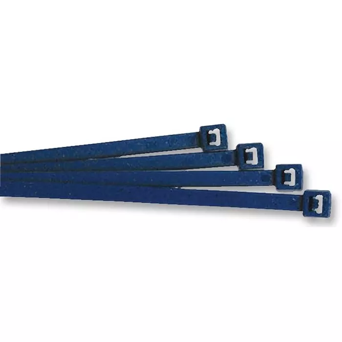 HELLERMANNTYTON Cable Tie, Nyl/Metal, 380 mm, Pk100, 111-01136 (Pack of 100)