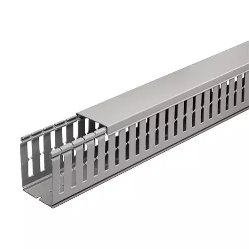 ABB Wiring Duct, Thermoplastic, 80 mm, Grey, 05083 (Pack of 14)