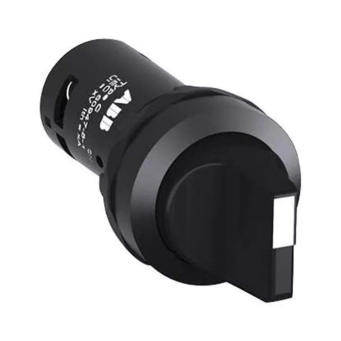 ABB Compact 2 Pos Selector Black -Maintaned, 1SFA619201R1026