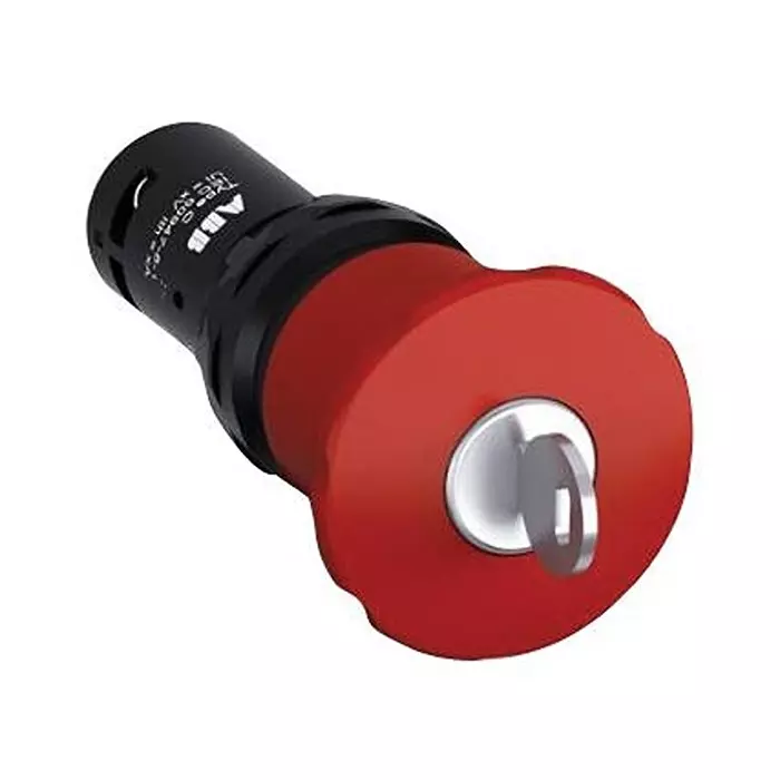 ABB Compact Emergency Stop 40 mm Key Releas, 1SFA619552R1071