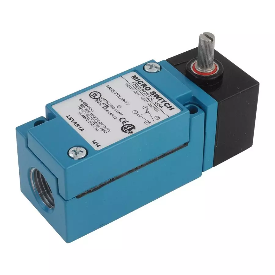 Honeywell Limit Switch, Side Rotary, Spdt-1No/1Nc, LSYAB1A