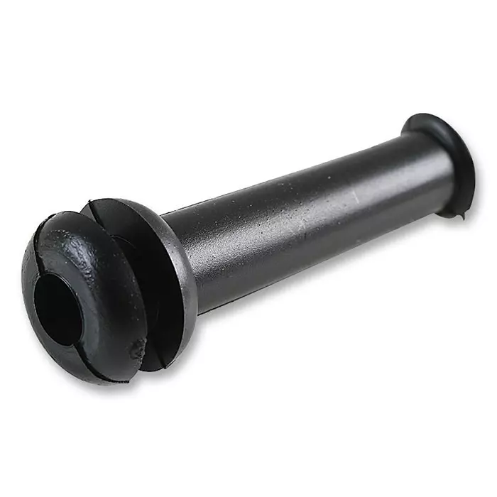 PRO POWER Gro mmet, Pvc,7.6 mm,Open Sleeved,Blk,Pk50, 12461 (Pack of 50)