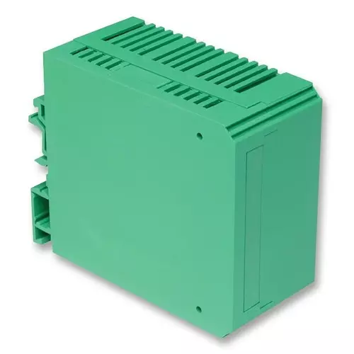 CAMDENBOSS Enclosure, Din Rail, Vertical, Green, CVB450/KIT