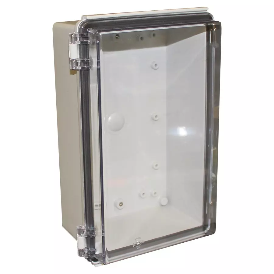 CAMDENBOSS Enclosure, Multipurpose, Pc, Grey/Clear, CHDX8-226C