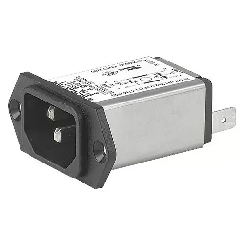 SCHURTER Inlet Filter, Iec, C14, 5110, 6A, 5110.0633.1