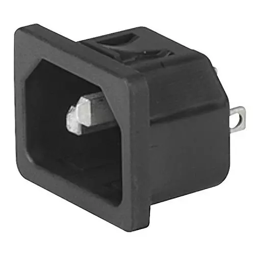 SCHURTER Inlet, Iec, C14, 6100, 10A, 6100.4115
