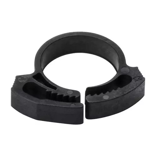 HELLERMANNTYTON Snapper Hose Clamp, Polyamide 6.6, Blk, 18.31 mm, Pk100, SNP12AGHS0C2 (Pack of 100)
