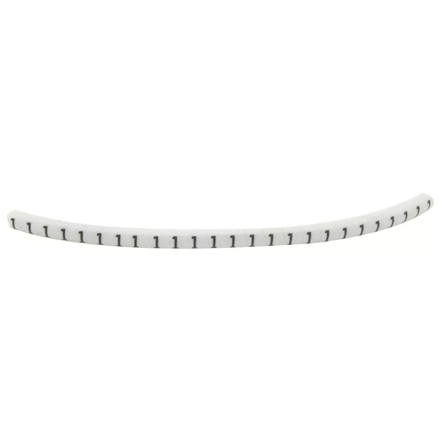 HELLERMANNTYTON Cable Marker, Pre Printed, Pvc, White, 901-11016 (Pack of 250)