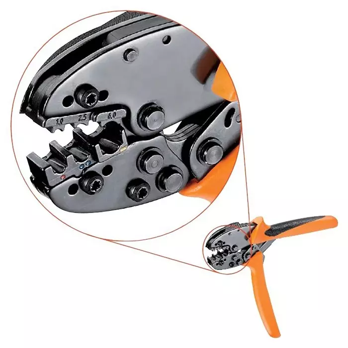 Weidmuller CRIMP TOOL, RATCHET, INSULATED TERMINAL, 9006120000