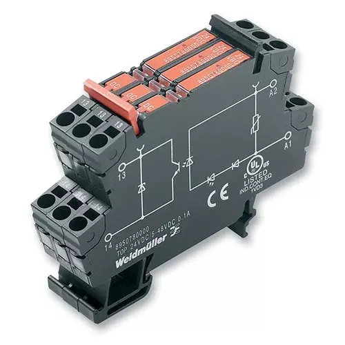 Weidmuller SSR, TERMOPTO,  5VDC/48VDC, 0.1A, 8950760000