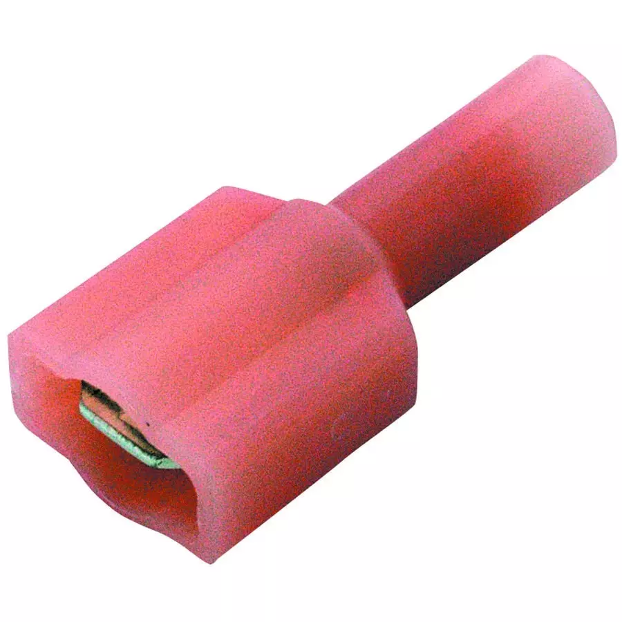 Multicomp TERMINAL, MALE DISCONNECT, 0.25IN, CRIMP, RED, CMS-TF-1825