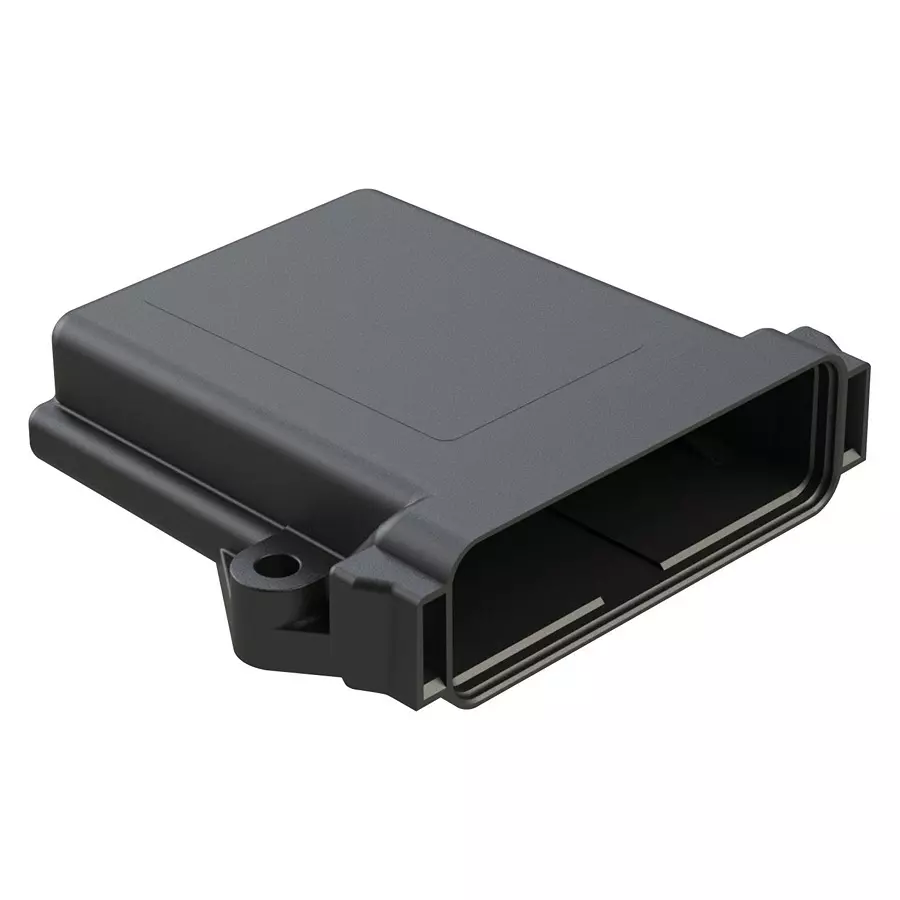 AMPHENOL SINE/TUCHEL ENCLOSURE, BLACK, AUTOMOTIVE CONNECTOR, AIPXE-325X4B