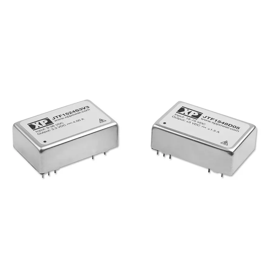 XP POWER DC/DC CONVERTER, 15W, DUAL OUTPUT, JTF1524D15