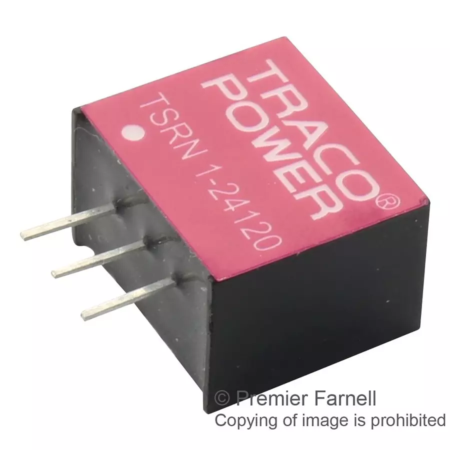 TRACO POWER DC/DC CONVERTER, SMD, 1A, 12V, 12W, TSRN 1-24120