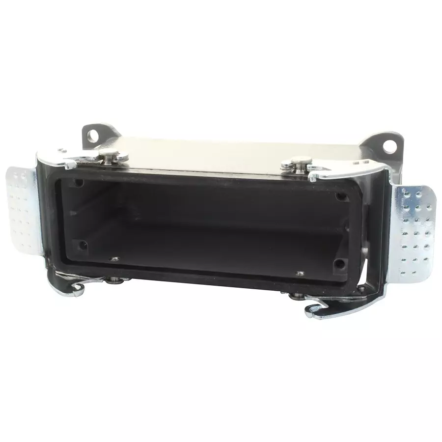 MOLEX Heavy Duty Hoods / Housings / Bases HEAVY DUTY BASE, 24B, 2 LEVER, PANEL 93601-3500