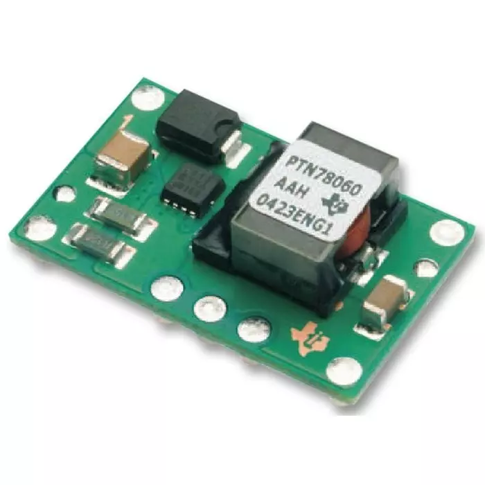 TEXAS INSTRUMENTS DC / DC Non Isolated Board Mount Converters - Adjustable Output IC, ISR 3A ADJ O/P, SMD, 78060, PTN78060AAZ