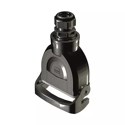 Harting Heavy Duty Hoods / Housings / Bases HEAVY DUTY TOP, 16B, 1 LEVER, CABLE, 19433160758