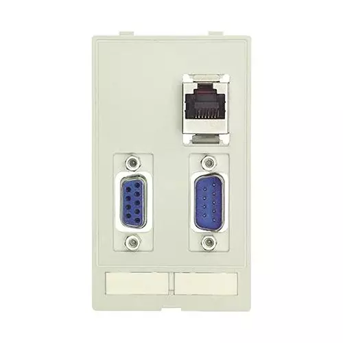 Harting Patch Panels DATA MODULE INSERT, CAT5E, RJ45 DB9 FXM, 39500030111