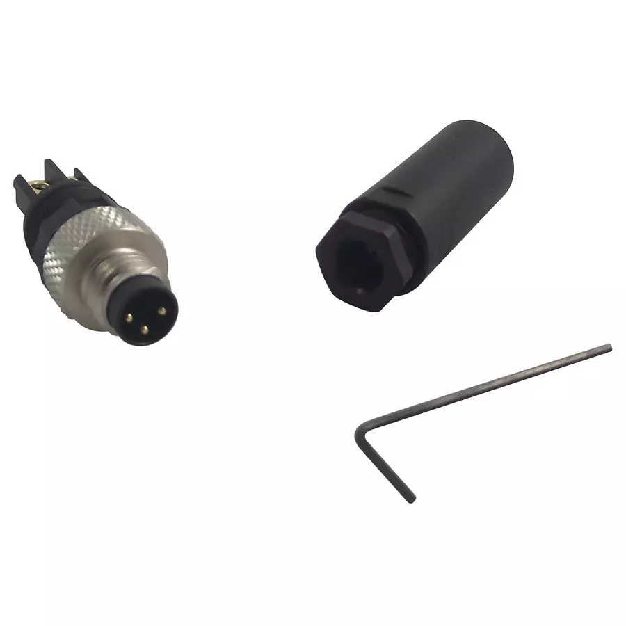 Phoenix Contact Sensor Connectors PLUG, M8, PLUSCON, 3 WAY, 1501252
