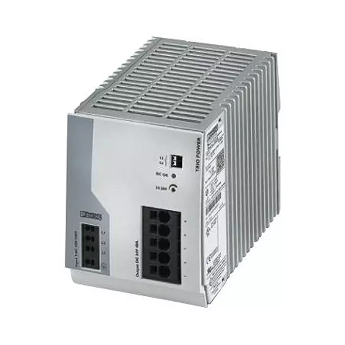 Phoenix Contact AC / DC DIN Rail Mount Power Supplies POWER SUPPLY, AC-DC, 24V, 10A, 2903156