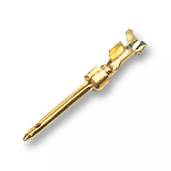 AMP - TE CONNECTIVITY CRIMP PIN, GOLD, 28-24AWG, 66507-9 (Pack 10)
