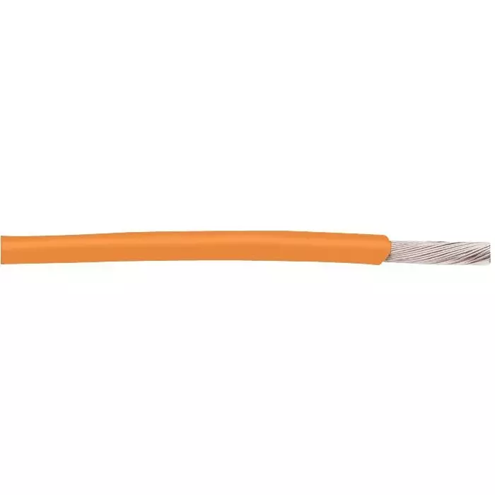 BELDEN HOOK UP WIRE, 100FT, 18AWG COPPER ORANGE, 8522 003100