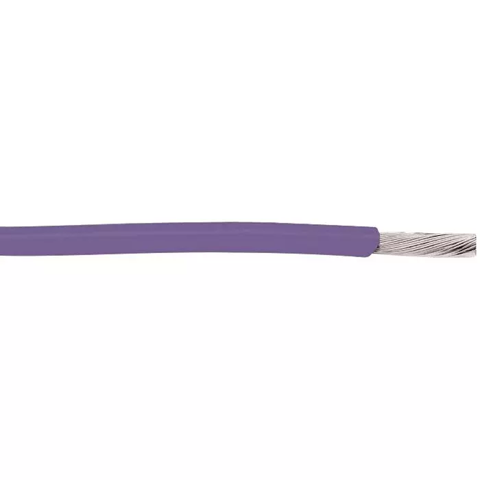 BELDEN HOOK UP WIRE, 100FT, 24AWG COPPER PURPLE, 83004 007100