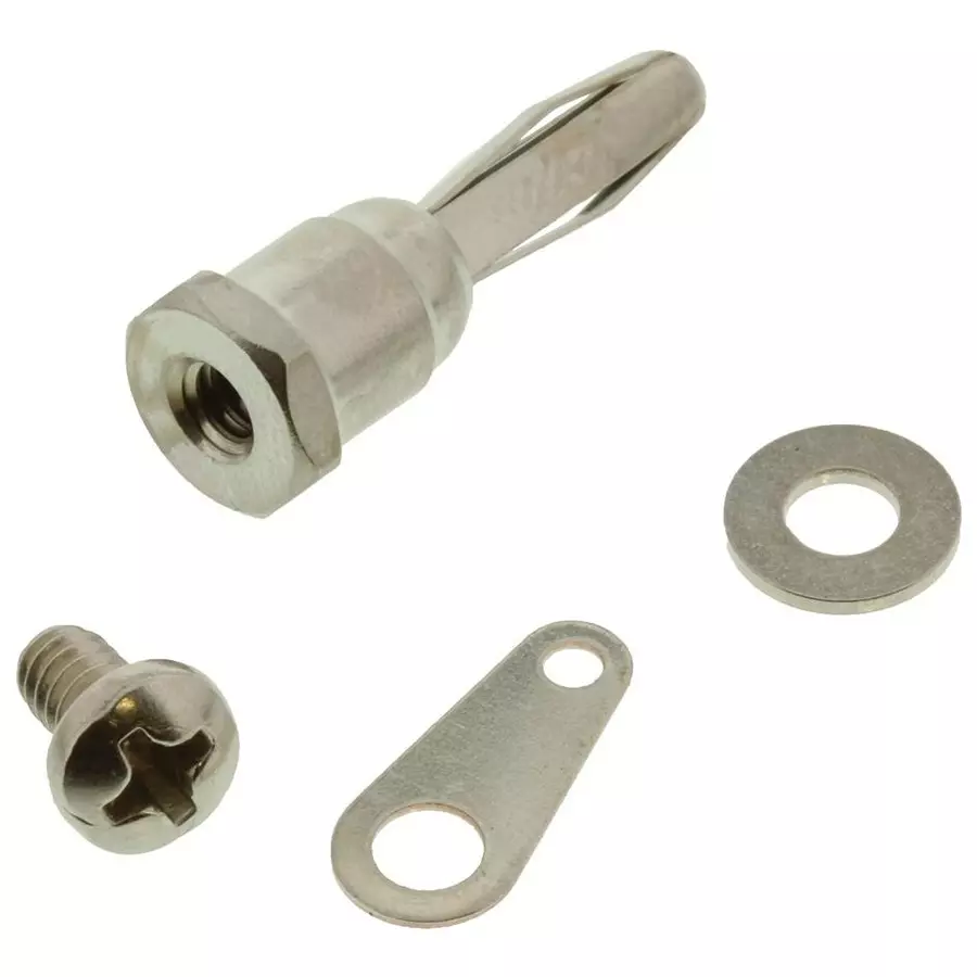 JOHNSON BANANA PLUG, 15A, SOLDER LUG, 108-0753-001