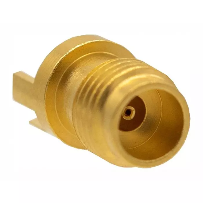 JOHNSON RF COAX CONN, 2.4MM JACK, 50 OHM, PCB, 147-0701-241