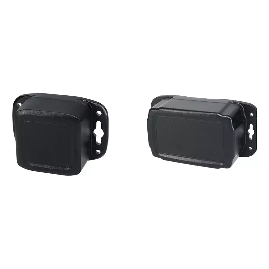 BUD ENCLOSURE, 4.63" X 2.63" X 1.63", BLK, HD-7604