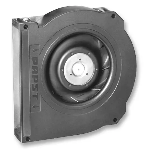 ebmpapst RADIAL FAN, 127X127X25MM, 12V DC, RLF100-11/12