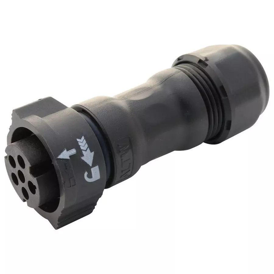 AMPHENOL LTW MIDDLE ASSY X-LOK 10A, F CONN F PIN 6PIN, CB-06BFFA-QL8MP0