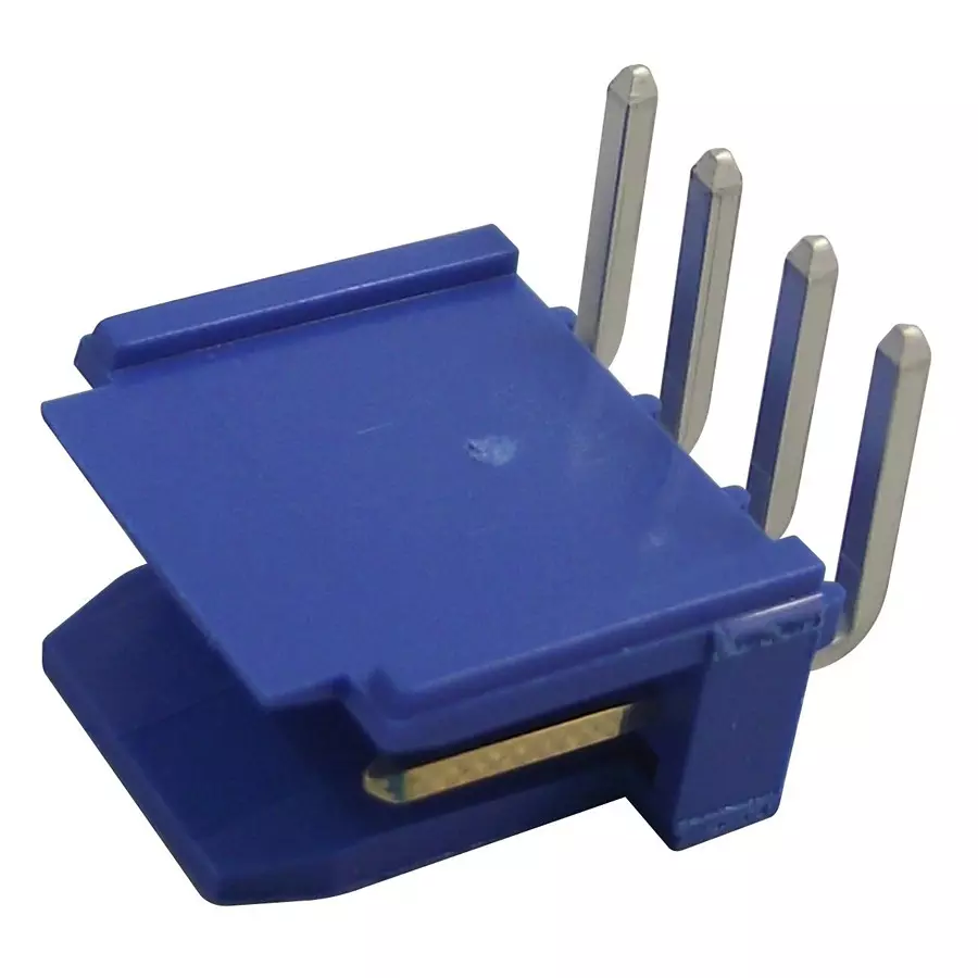 AMPHENOL COMMUNICATIONS SOLUTIONS CONNECTOR, HEADER, 4POS, 1ROW, 2.54MM, 76382-304LF (Pack of 10)
