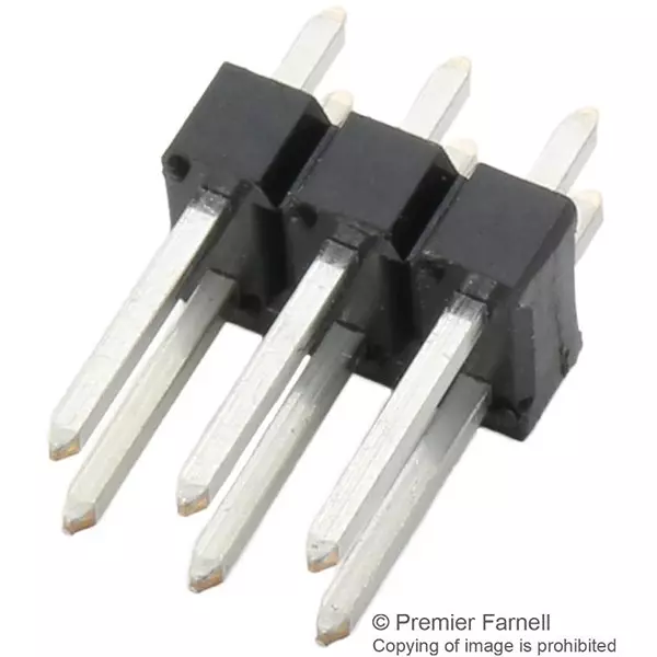 AMPHENOL COMMUNICATIONS SOLUTIONS CONNECTOR, HEADER, 6POS, 2ROW, 2.54MM, 67996-406HLF (Pack of 10)