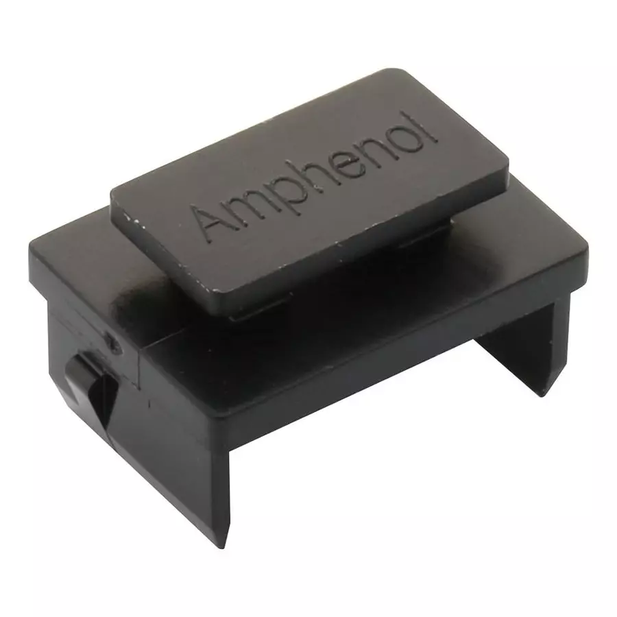 AMPHENOL COMMUNICATIONS SOLUTIONS DUST COVER, SFP CAGE CONN, THERMOPLASTIC, U77-A1110-8000P (Pack of 100)