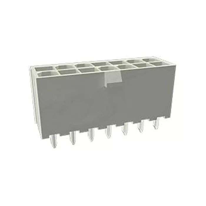 AMPHENOL COMMUNICATIONS SOLUTIONS CONN, HEADER, 8POS, 2ROW, 4.2MM, 10127820-0821LF