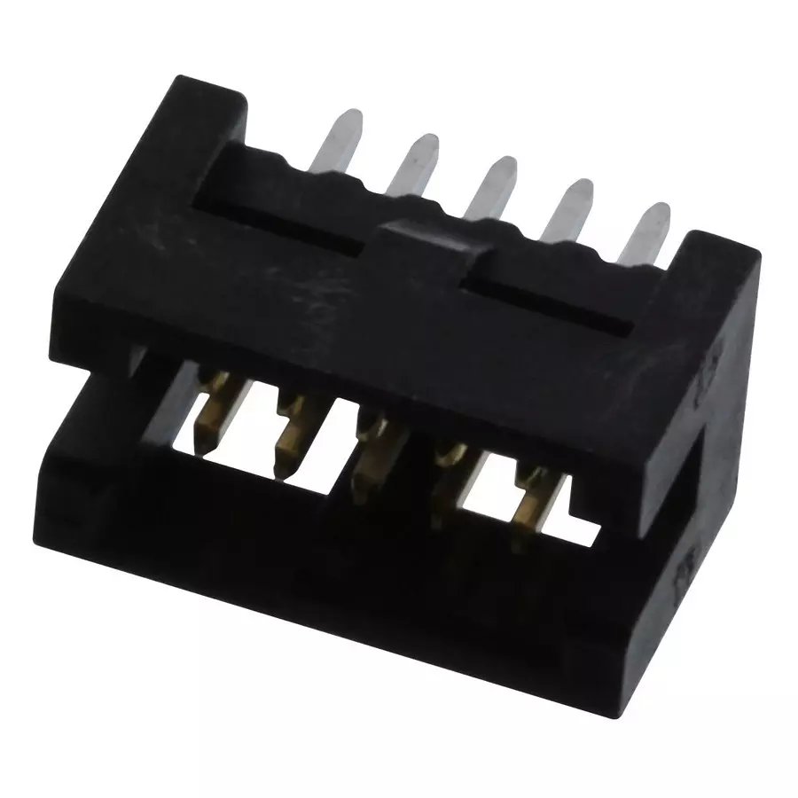 AMPHENOL COMMUNICATIONS SOLUTIONS CONN, HEADER, 10POS, 2ROW, 1.27MM, 20021211-00010T4LF