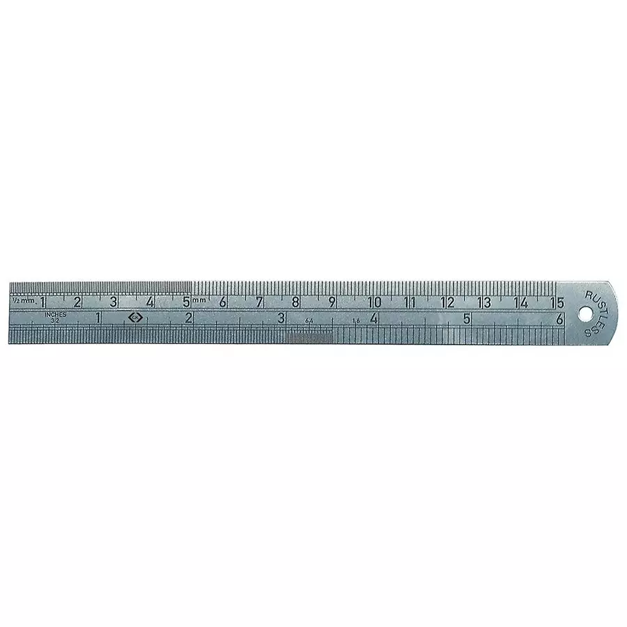CK TOOLS RULE, STEEL, 150MM / 6", T3530 06