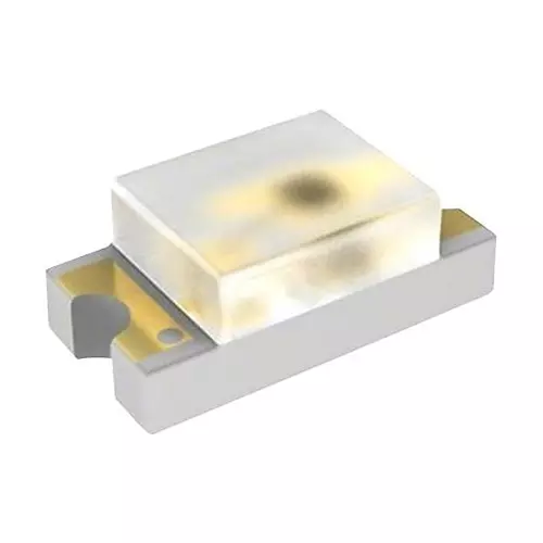 VCC LED, WHITE, 120MCD, SMD, LSM0603443V