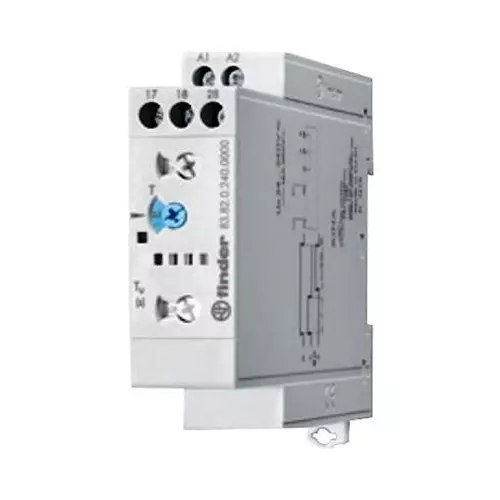 FINDER ANALOGUE TIMER, 2NO, 16A, 0.05S-10DAYS, 838202400000