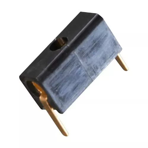 JOHNSON TEST JACK, HORIZONTAL, 5A, BLACK, 105-0753-150