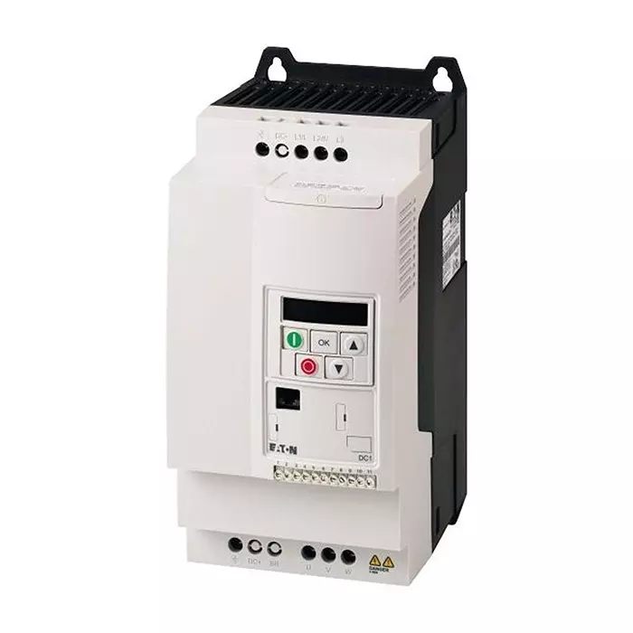 EATON MOELLER VARIABLE FREQ DRIVE, 1&3-PH, 4KW, 250V, DC1-12015NB-A20CE1