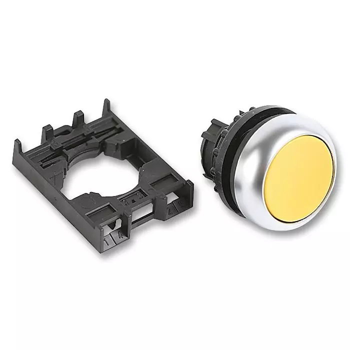 EATON MOELLER OPERATOR W/ BRACKET, 22MM PB SWITCH, M22-D-Y+M22-A