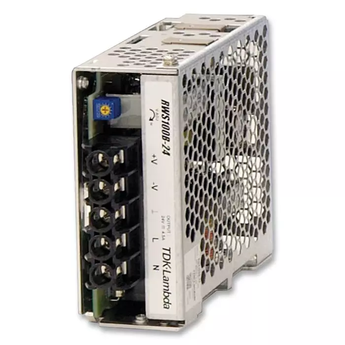 TDK-LAMBDA AC-DC CONV, 1 O/P, 12V, 8.5A, 102W, RWS100B-12