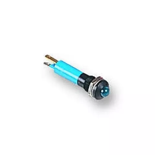 CML INNOVATIVE TECHNOLOGIES LED INDICATOR, 24V, BLUE, 19041357
