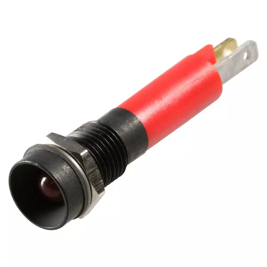 CML INNOVATIVE TECHNOLOGIES LED INDICATOR, 12V, HE-RED, 19051253