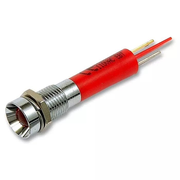 CML INNOVATIVE TECHNOLOGIES LED INDICATOR, 230V, RED, 19500230