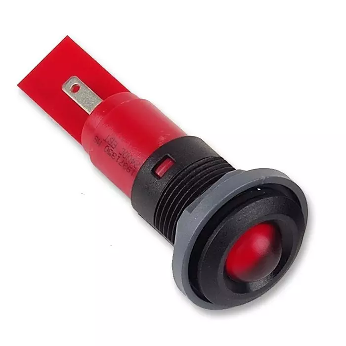 CML INNOVATIVE TECHNOLOGIES LED INDICATOR, 24VDC, RED, 19371350