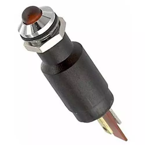 CML INNOVATIVE TECHNOLOGIES PANEL MOUNT INDICATOR, LED, 8MM, RED, 230V, 19510430