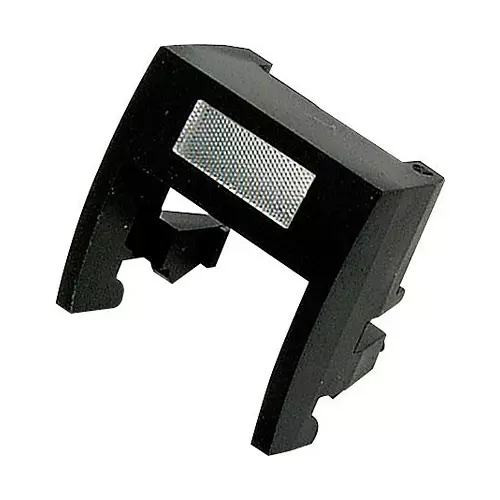 MULTIMEC Bezel, With Lens, Black, 2D091 (Pack of 10)